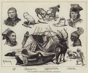 The Laplanders at the Royal Aquarium, Westminster